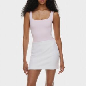 Aritzia Babaton Contour Squareneck Bodysuit Lilac